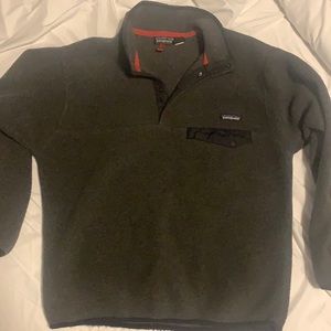 Men Patagonia Synchilla Snap pullover size Medium